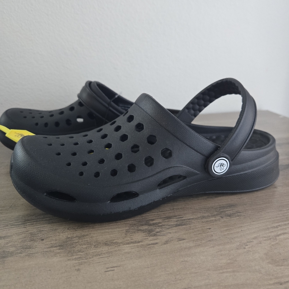 Joybees Unisex Active Clog Sandals Black Womens Size 7/Men's Size 5